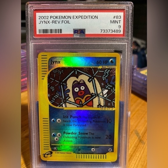 Pokemon PSA 9 Jynx Reverse Holo Expedition Base 83/165 Mint - Picture 1 of 2